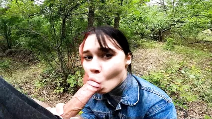 Shoot a dick in the forest