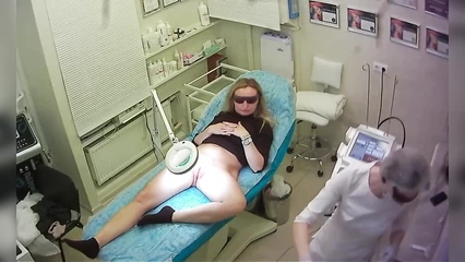 At an appointment with a cosmetologist