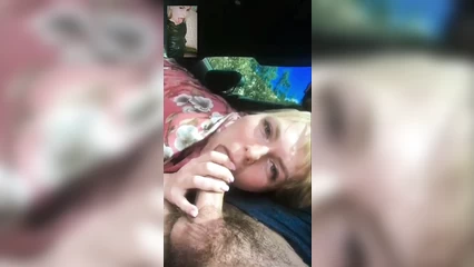 34 year old Masha from St. Petersburg gives blowjob in the car