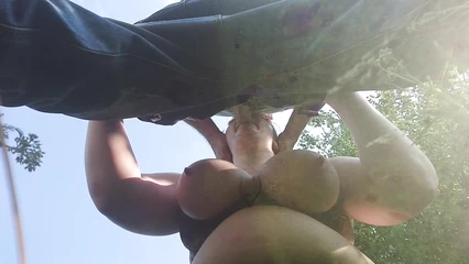 Blowjob bottom view